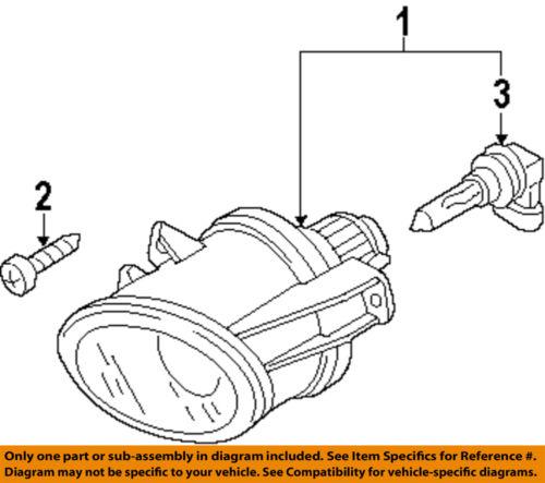 Volkswagen oem n10529701 fog lamp bulb