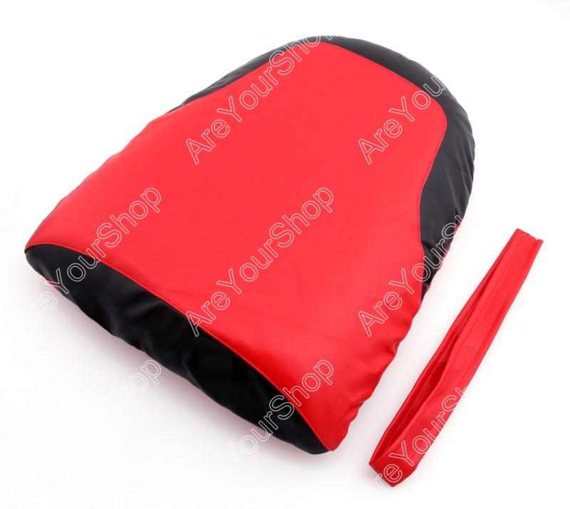 Rear pu leather seat cowl cover pillon suzuki gsxr 600/750 01-03 k1 red