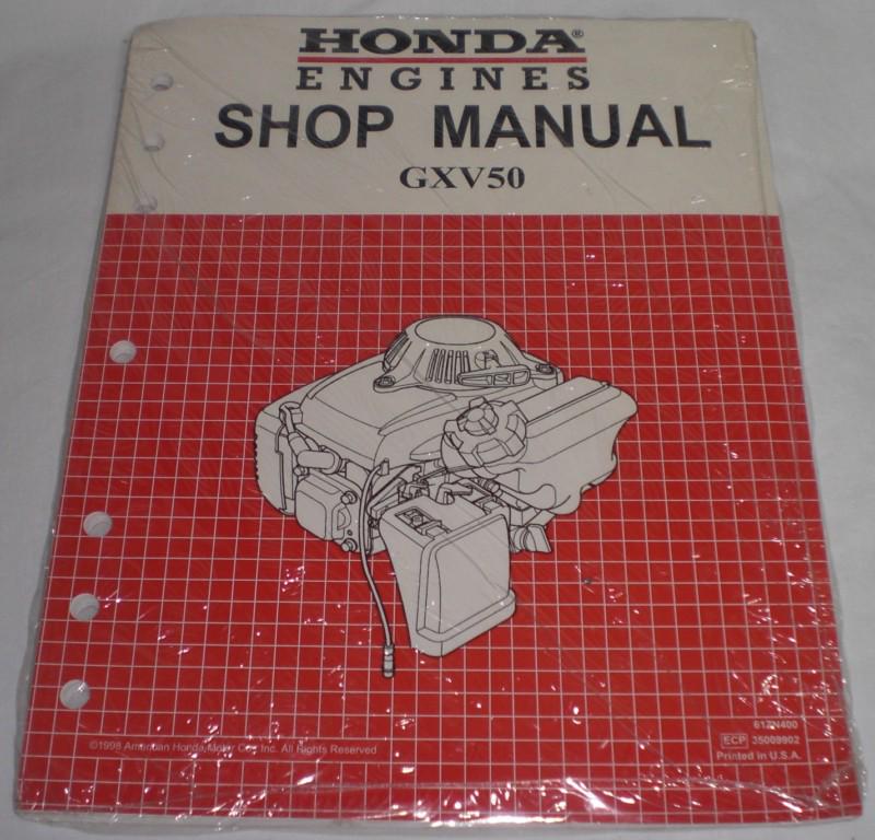 Su1 61zn400 gxv50 engine power equipment service manual genuine honda