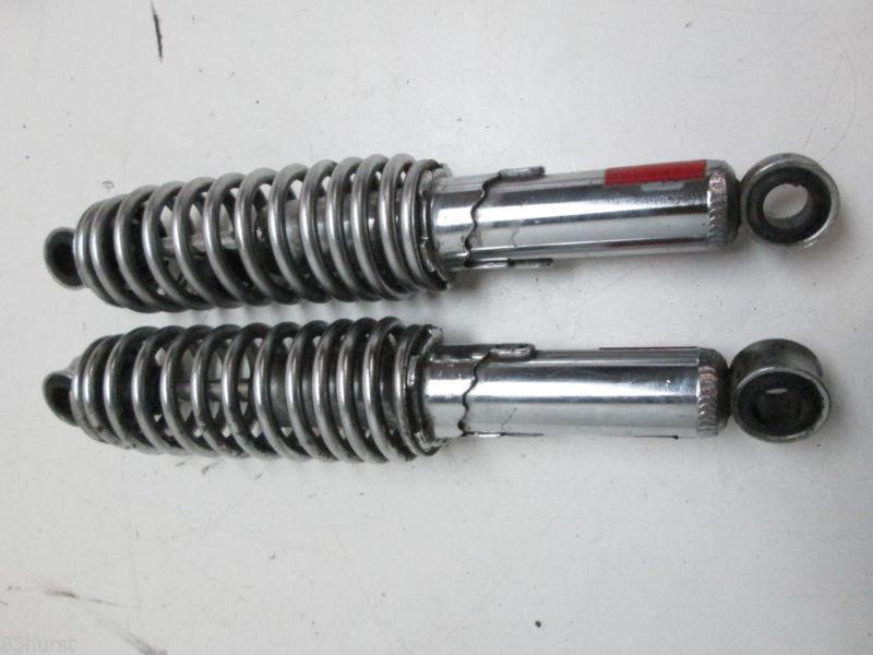 Yamaha 1982 sr250 sr 250 exciter chrome rear shocks