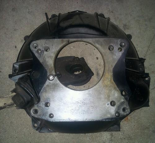  1976-86 jeep cj t150 3 speed/ t176 4 speed transmission bellhousing 