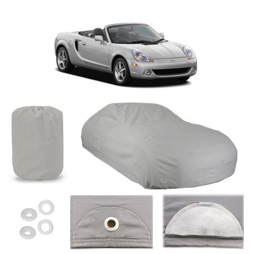 Toyota mr2 spyder 5 layer car cover fit outdoor water proof rain snow sun dust