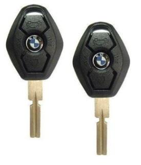 2x bmw 2002 2003 2004 2005 series 315 325 525 four track replacement key case