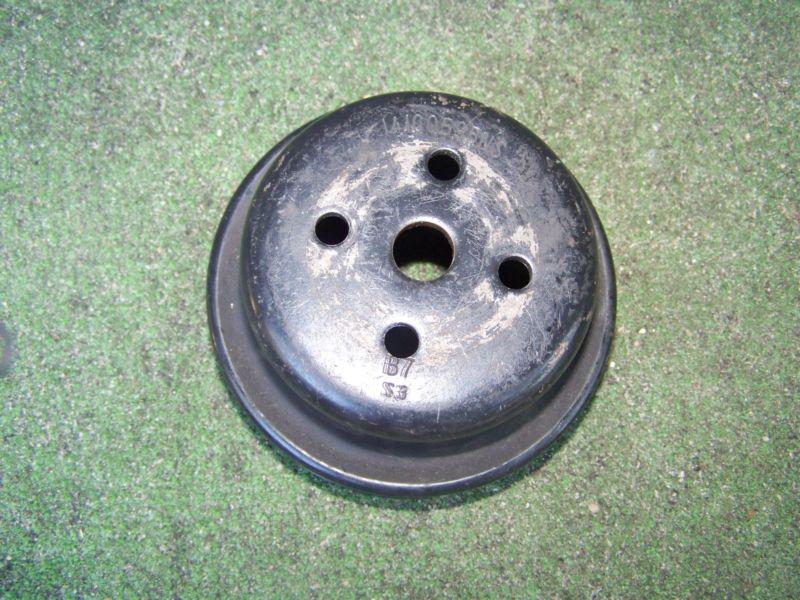 Water pump pulley 2.8l v6 engine #14100595ns chevy s10 gmc s15 blazer jimmy