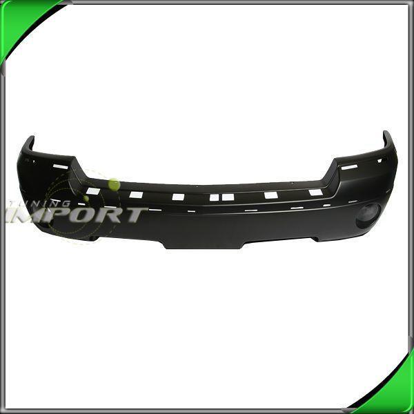 05-07 dakota front bumper cover replacement plastic prime paint-ready w fog hole