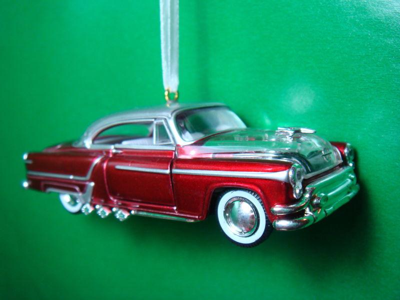 1953 '53 oldsmobile 98 candy red christmas tree ornament