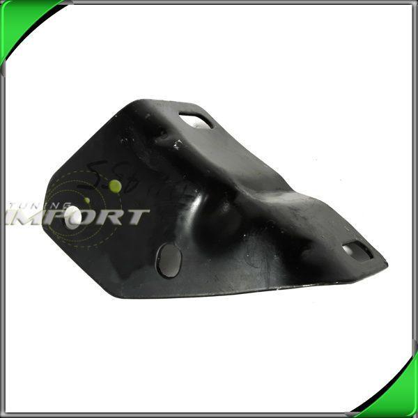 93-97 ranger driver left front bumper steel black mounting bracket brace plate