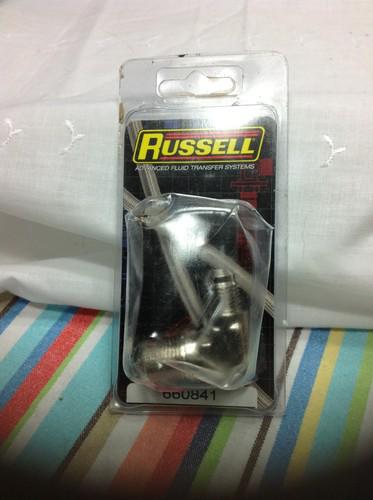 Russell an to npt adapter fitting -6 an male-3/8 in. npt male nickel 660841