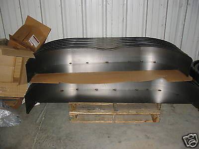 9 x 72 teardrop fenders, horse, boat trailer body parts for dual axle trailers