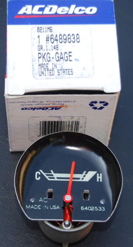 Nos gm ac 1967 68 69 70 71 72 chevy gmc truck dash instrument panel temperature 