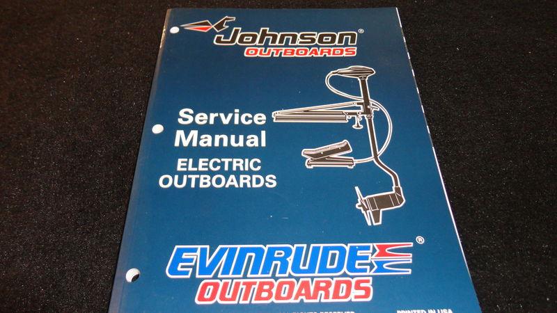 1996 johnson evinrude outboards service manual electric outboards #507119
