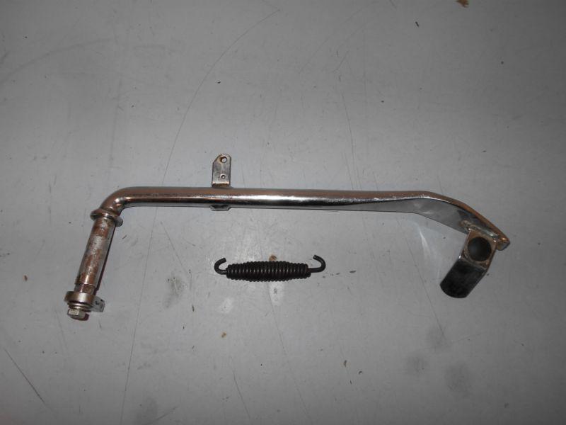 #1378 - 2001 01 02 harley softail fat boy flstf  kick stand