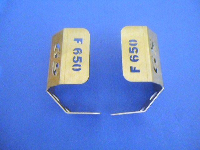 Bmw  f650gs fog light guard x2 new