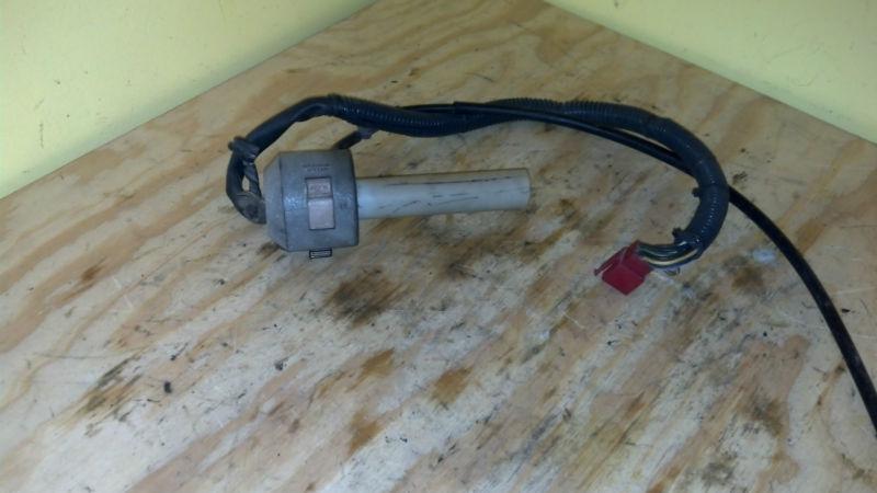 Honda vfr700f vfr f2 interceptor 87 right hand contrrols throttle tube 