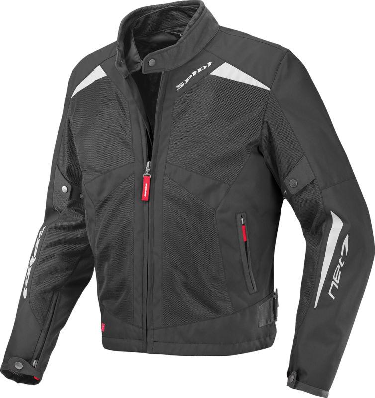 Spidi sport s.r.l. net7 tex motorcycle jacket black xx-large t163-026-2x