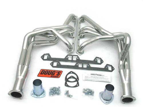 Doug's headers full-length silver ceramic coated 1 3/4" primaries d103