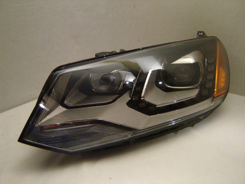 Volkswagen touareg left xenon headlight 12 13 oem