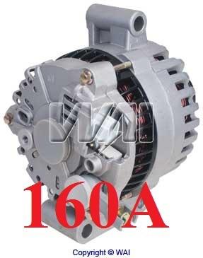 2007-2006 2005 2004 mercury monterey 4.2l new 160 high amp hd alternator 