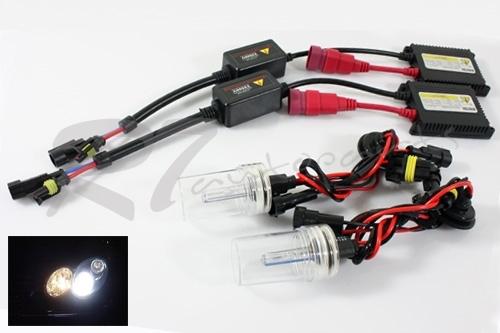 880/881/894/899 6000k white ac slim ballasts xenon hid fog lights conversion kit