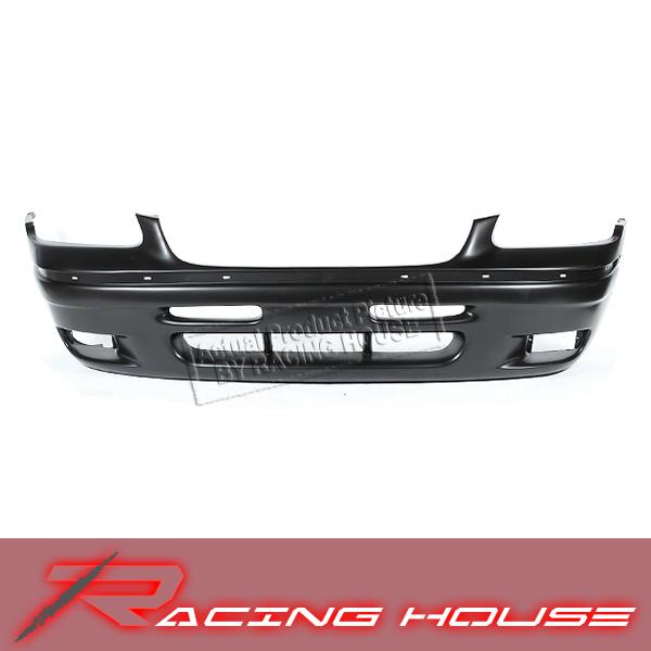 1996-1997 chrysler town country lx/lxi/sx primered front bumper cover w/fog hole