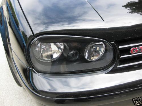 Headlight eyelids by tfb designs- fits the 1999-2005 vw gti golf mk4 tdi 99-05