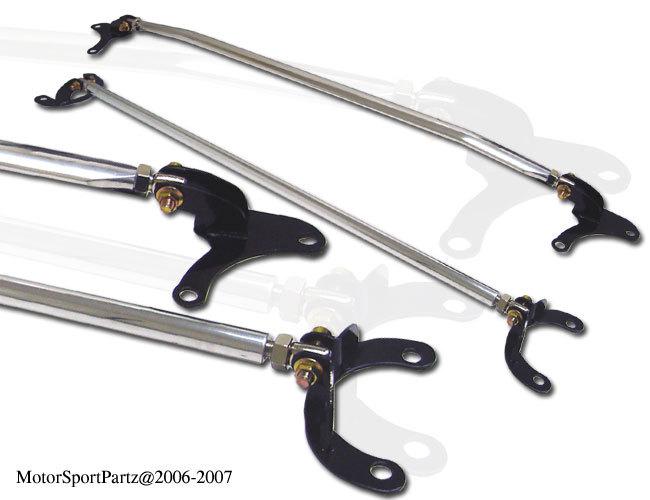 Bolt on front rear up strut bar eclipse 89-91 92 93 94