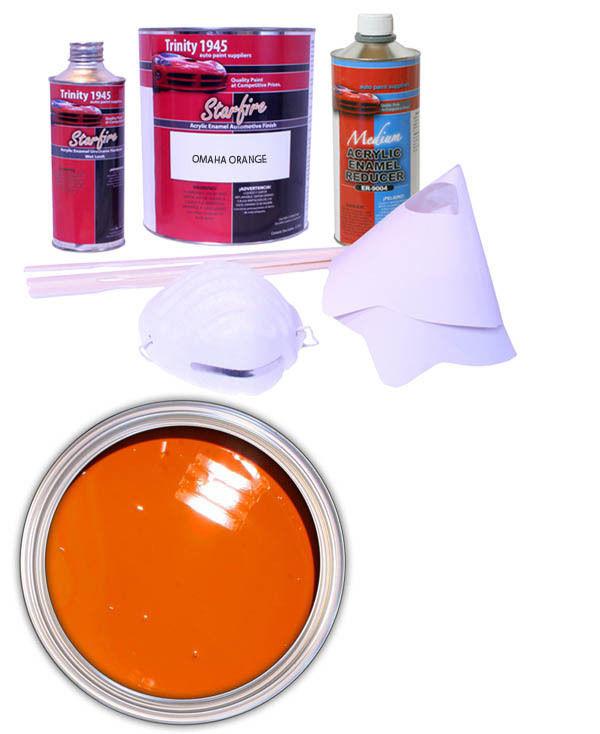 Purchase Omaha Orange Acrylic Enamel Auto Paint Kit in Toms River