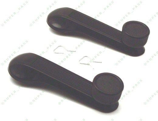 1984 - 2000  2 pcs. (pair) of  window winder crank handles set fits: honda civic