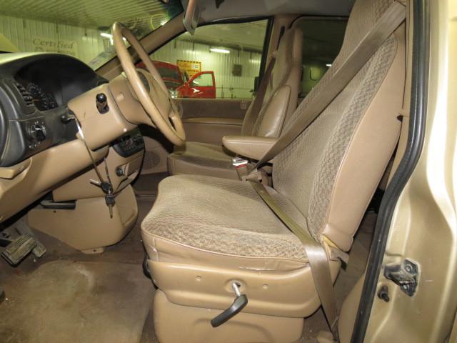 2000 dodge caravan front driver seat belt latch only tan