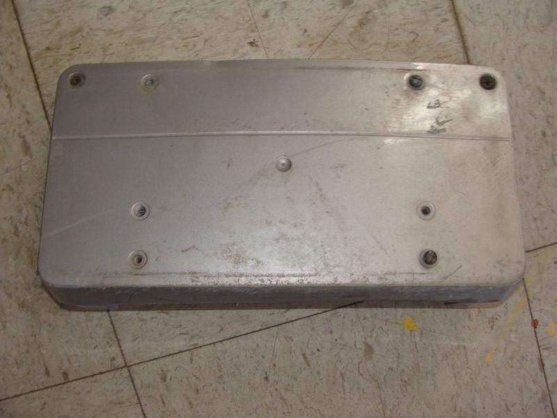 98 -02 mercedes clk430 clk320 clk55 w208 bumper mounted license plate holder oem