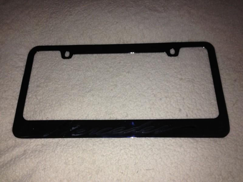 Mercedes benz license plate frame