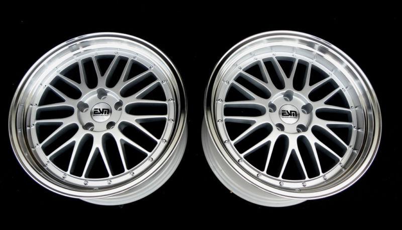 20x8.5 20x10 20" lm wheels rims 5x112 esm style 004 mercedes audi vw