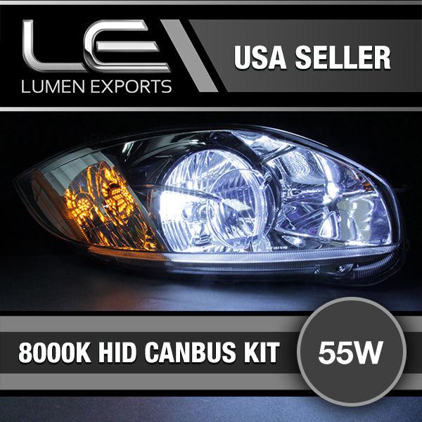 H7 55w canbus xenon bmw fog light hid conversion kit 8000k