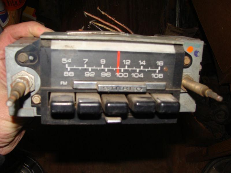 71 72 73 mustang am fm radio used original