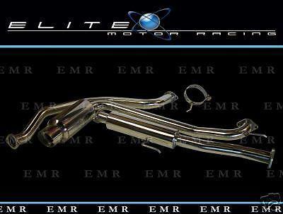 Tenrai gtr  fb  catback exhaust system 88-91honda crx