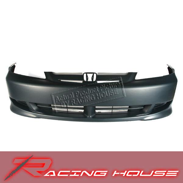 2003 honda civic hybrid sedan primed black front bumper cover new 03