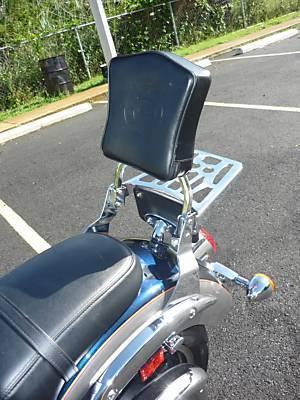 Kawasaki vulcan vn 2000 vn2000 sissy bar/backrest/luggage rack