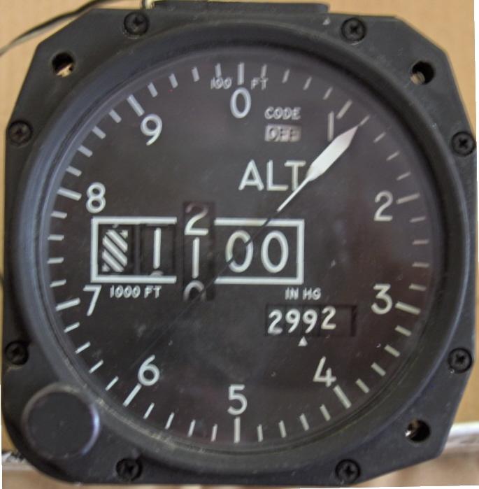 Altimeter encoder 35,000 ft