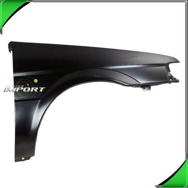 89-94 subaru justy right front fender primed black steel replacement primered rh