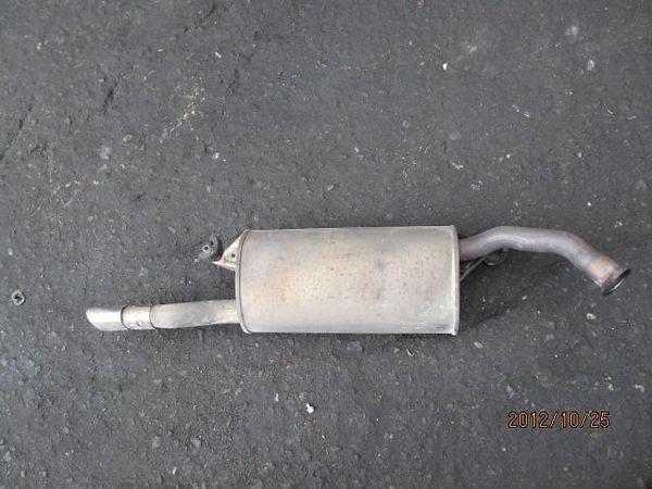 Toyota bb 2003 rear muffler [0122500]