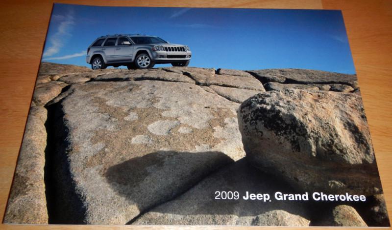 2009 jeep grand cherokee dealer sales brochure