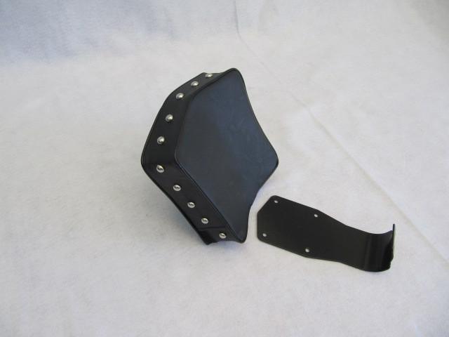 Studded driver backrest for yamaha v-star 950 1300