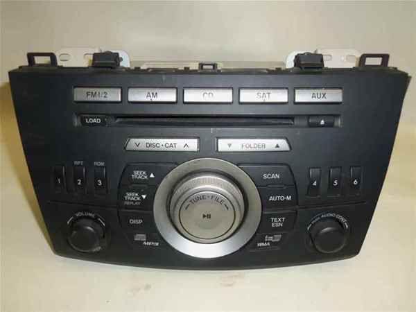 2010 mazda 3 6 disc cd radio oem lkq