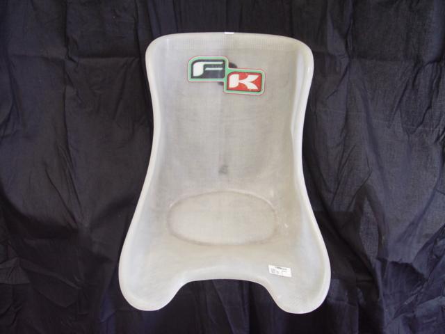 New formula k seat f6 size 1 soft clear racing go karts birel crg otk tony kart