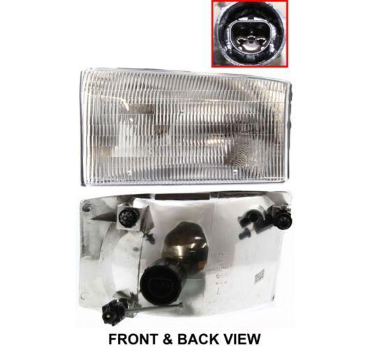 New headlight lamp driver left side clear lens f450 truck f550 f250 halogen lh