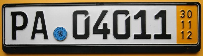 German license plate + bmw frame + seal 325i 328i 330i x5 x3 m3 335i e91 e90 540