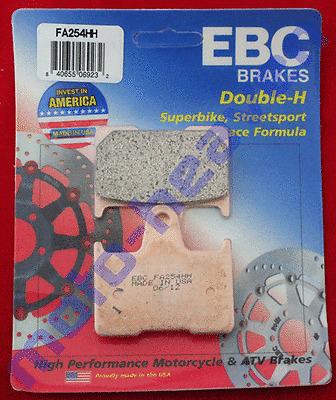 Kawasaki gsxr ebc fa254hh rear double h brake pads gsxr1000 mz 1000s s 1000