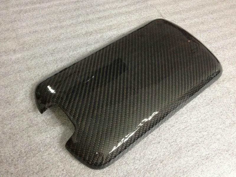  mazda rx8 (front) afac carbon fiber carbon kevlar hybrid armrest lid  03-12