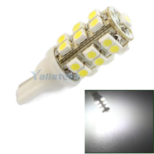 2x t10 w5w 168 194 25 smd 1210 led car side wedge light lamp bulb 12v  white