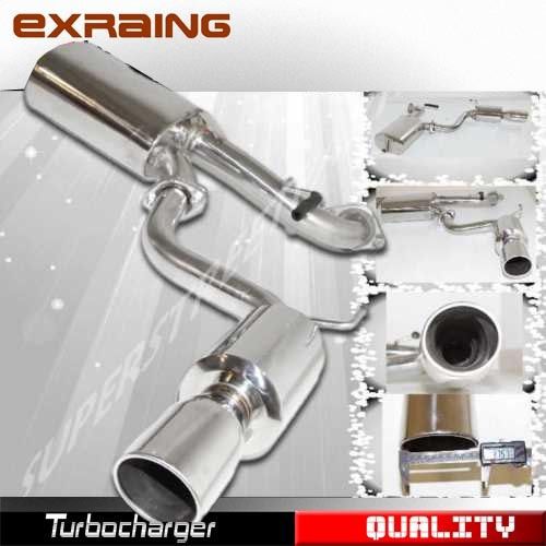 Ss catback exhaust for 2000-2005 toyota celica gt gts hatckbach 2d 1.8l